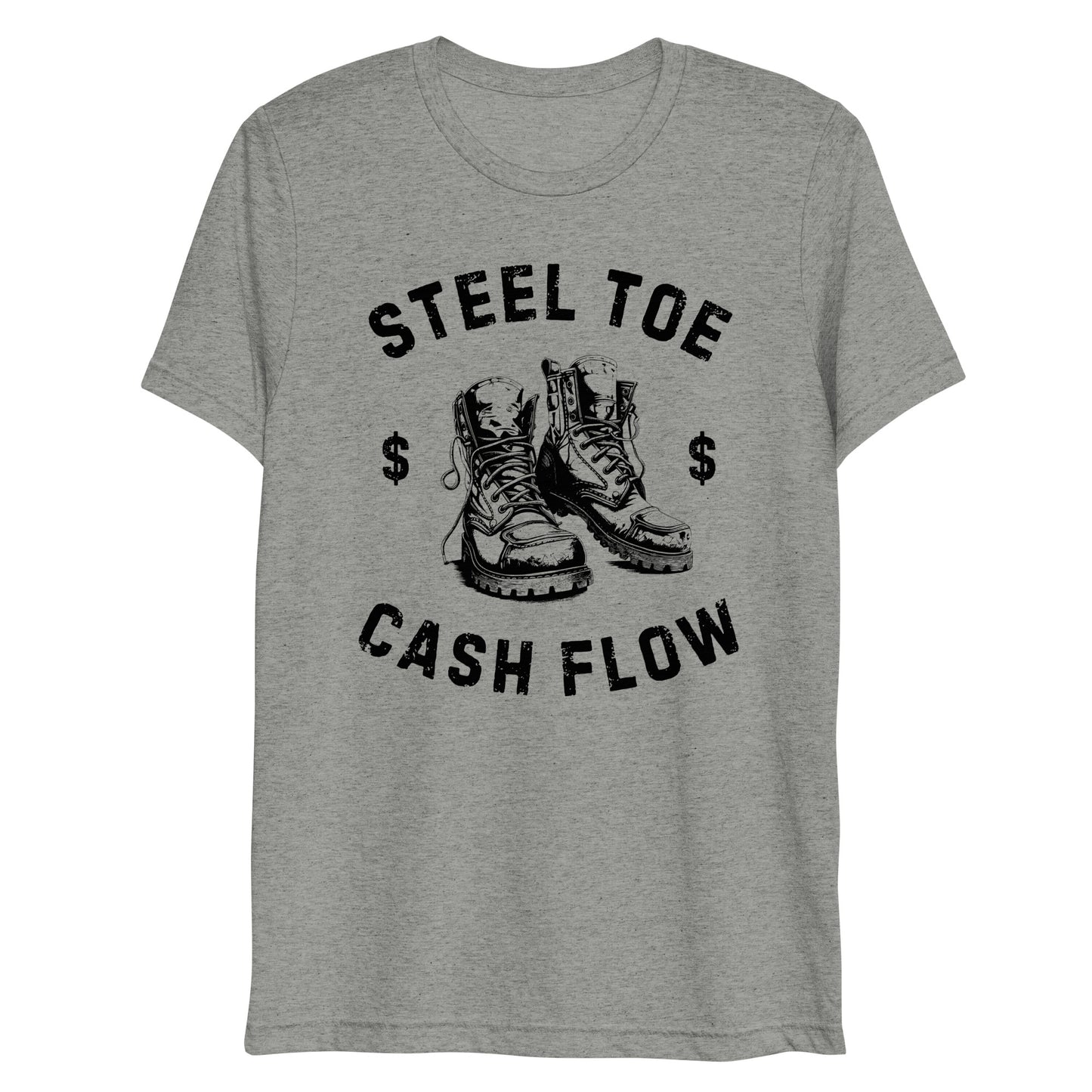 Steel Toe Blue Collar Worker Cash Flow, Short sleeve t-shirt