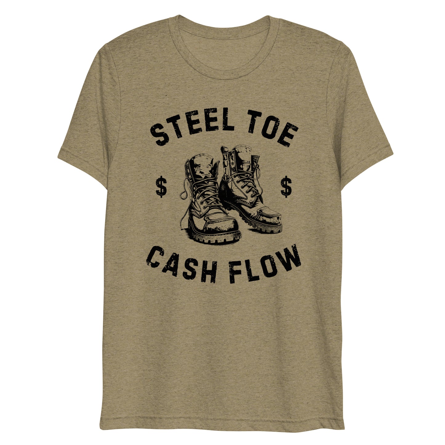 Steel Toe Blue Collar Worker Cash Flow, Short sleeve t-shirt