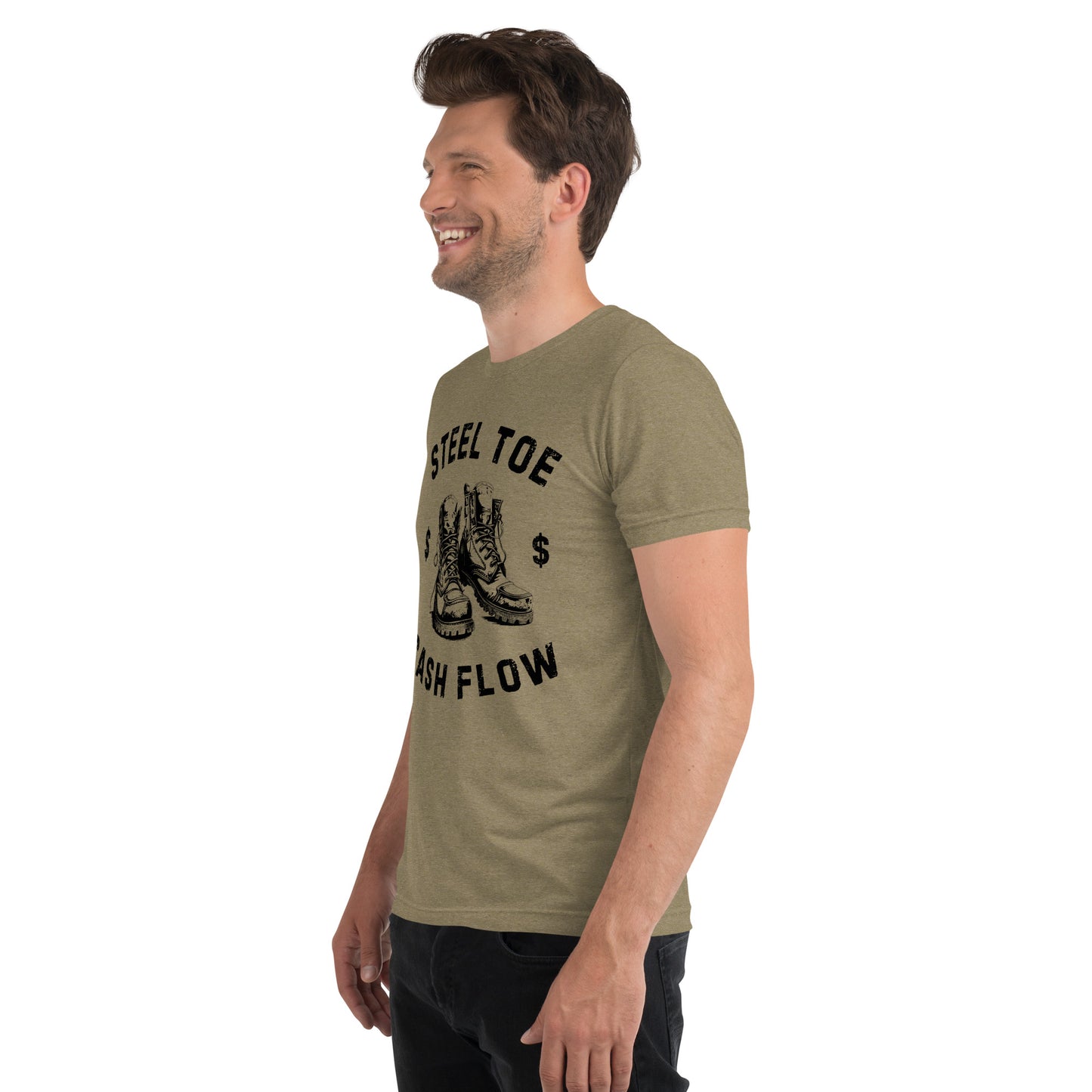 Steel Toe Blue Collar Worker Cash Flow, Short sleeve t-shirt