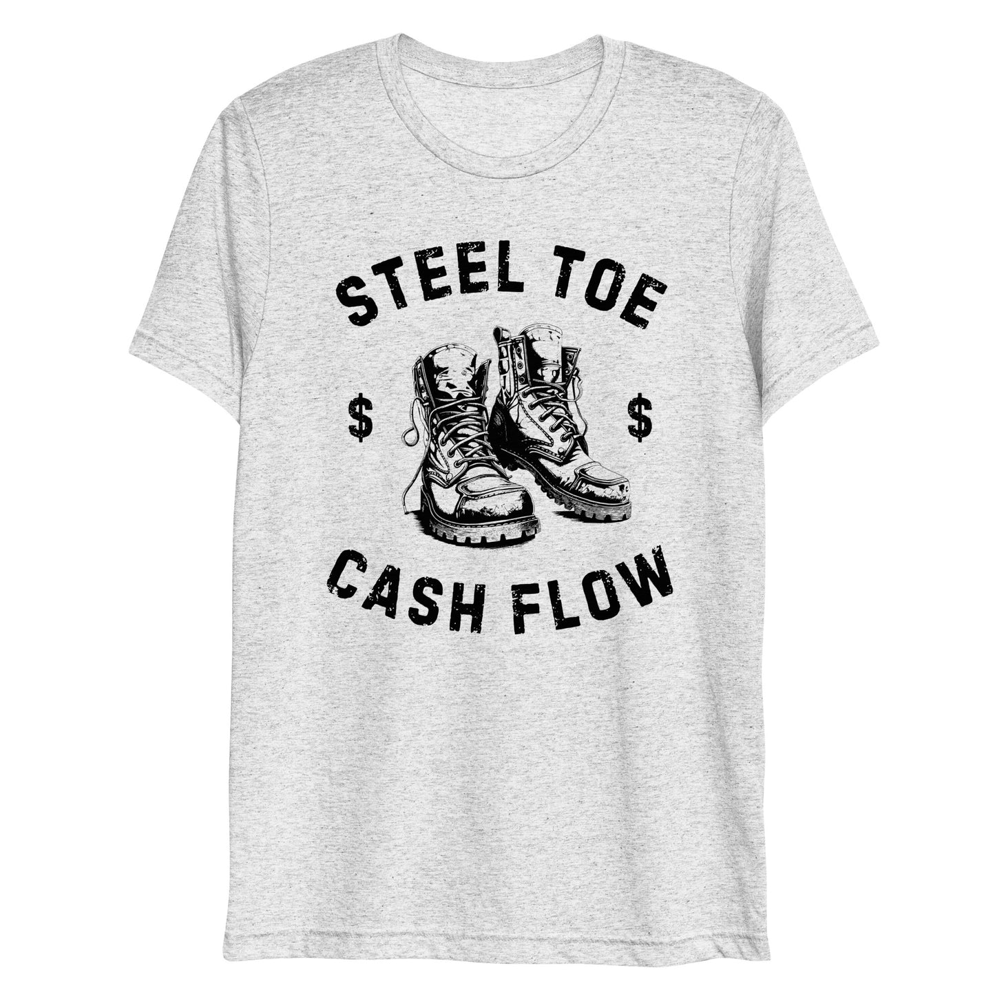 Steel Toe Blue Collar Worker Cash Flow, Short sleeve t-shirt