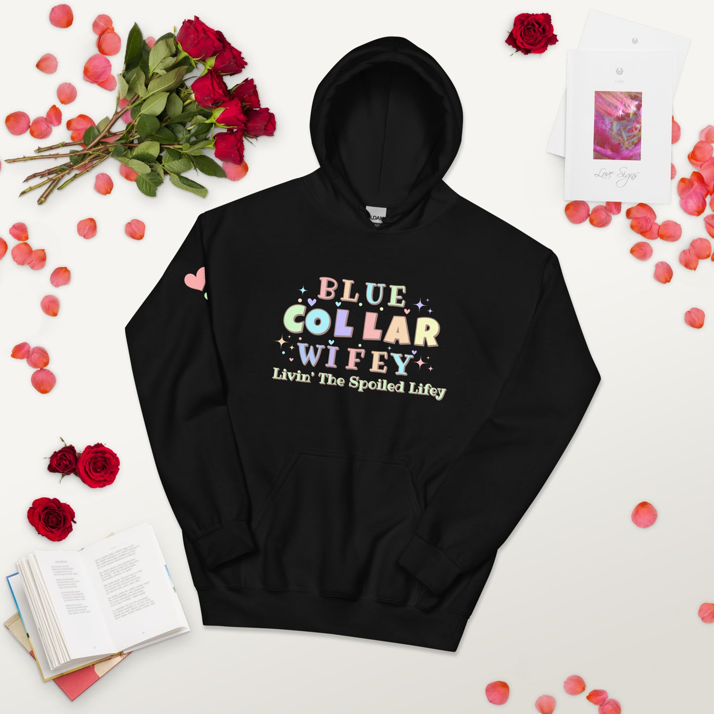 Spoiled Blue Collar Wife Unisex Hoodie