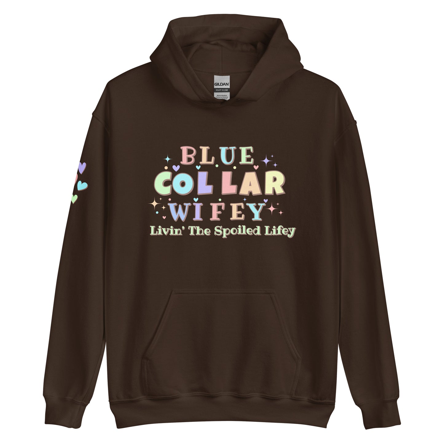 Spoiled Blue Collar Wife Unisex Hoodie