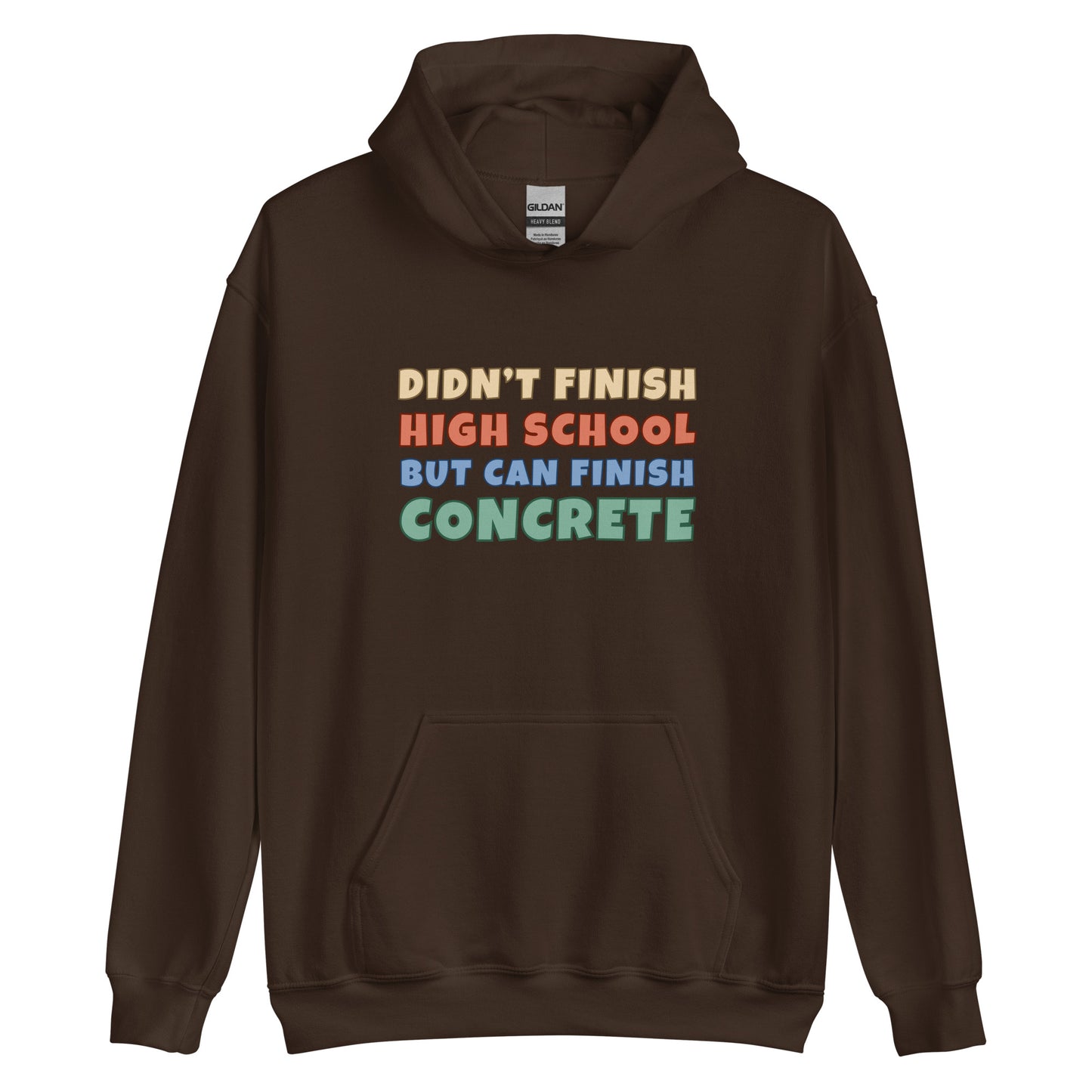 Blue Collar Worker, Cement Mason, Construction Worker, Cement Pourer Laborer Unisex Hoodie