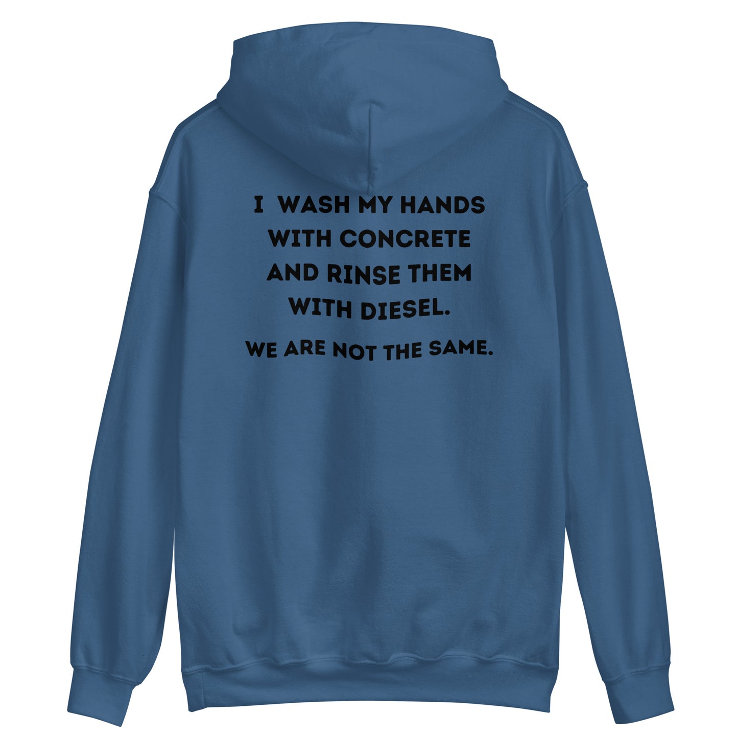 Blue Collar Boys Soft Hands Funny Diesel Worker Unisex Hoodie