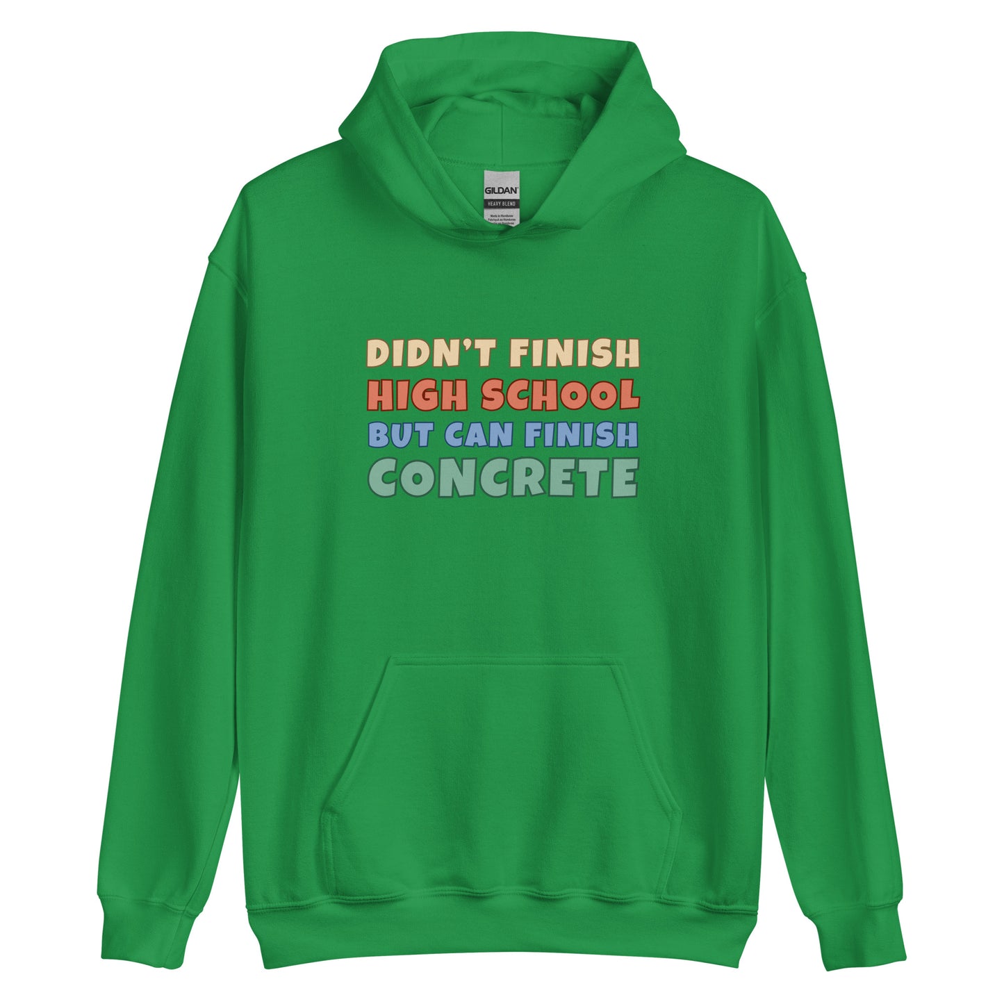 Blue Collar Worker, Cement Mason, Construction Worker, Cement Pourer Laborer Unisex Hoodie