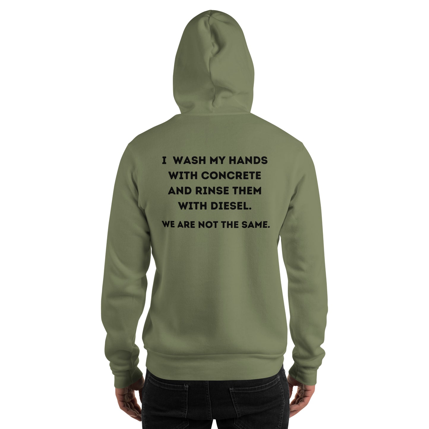 Blue Collar Boys Soft Hands Funny Diesel Worker Unisex Hoodie