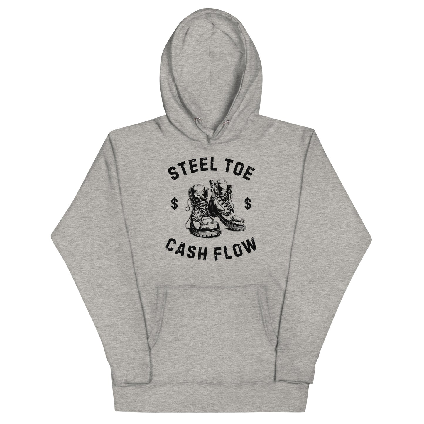 Steel Toe Blue Collar Worker Cash Flow, Unisex Hoodie