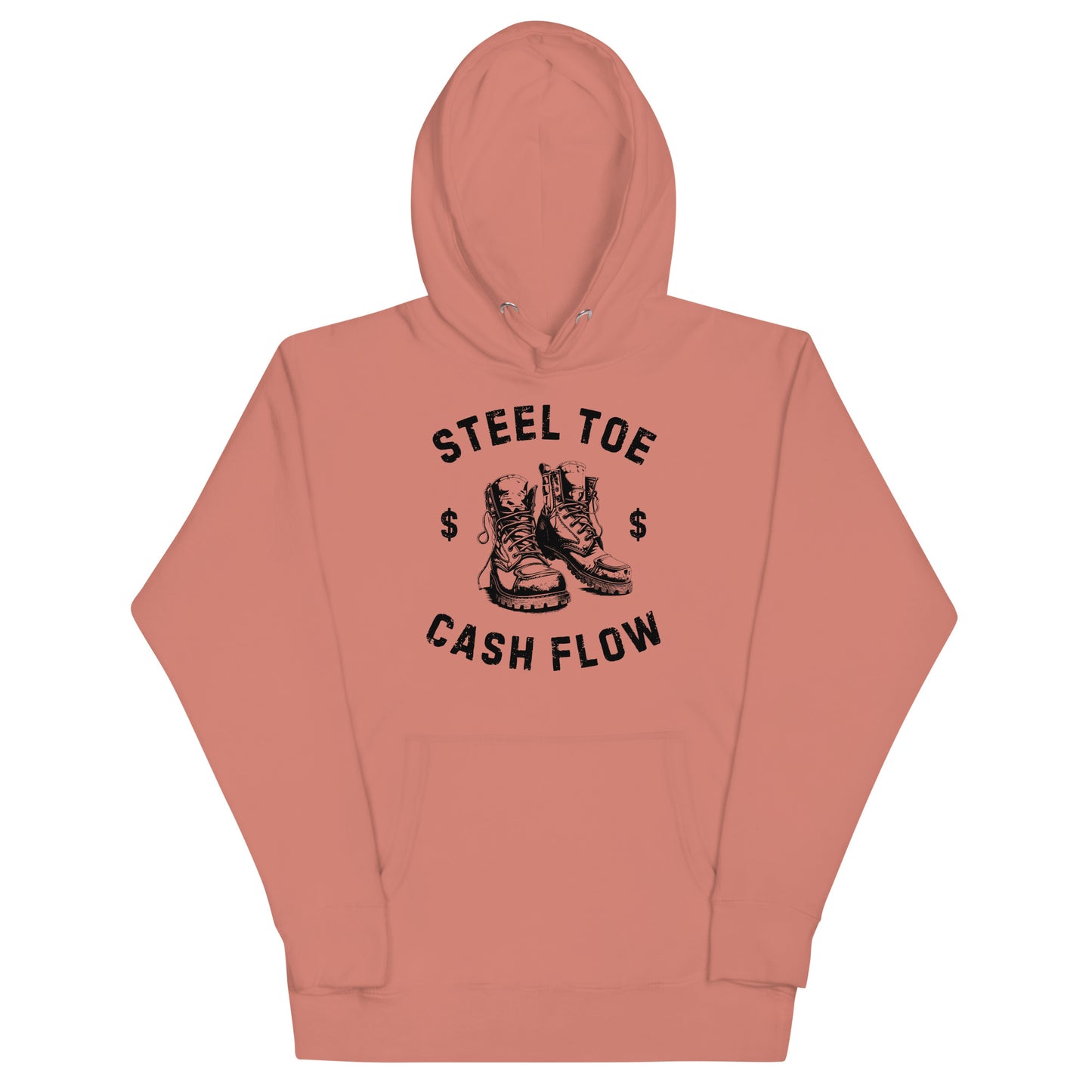 Steel Toe Blue Collar Worker Cash Flow, Unisex Hoodie