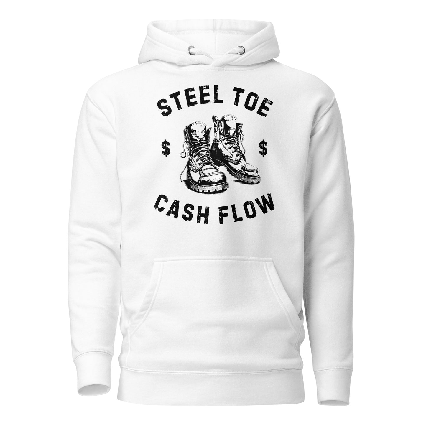 Steel Toe Blue Collar Worker Cash Flow, Unisex Hoodie