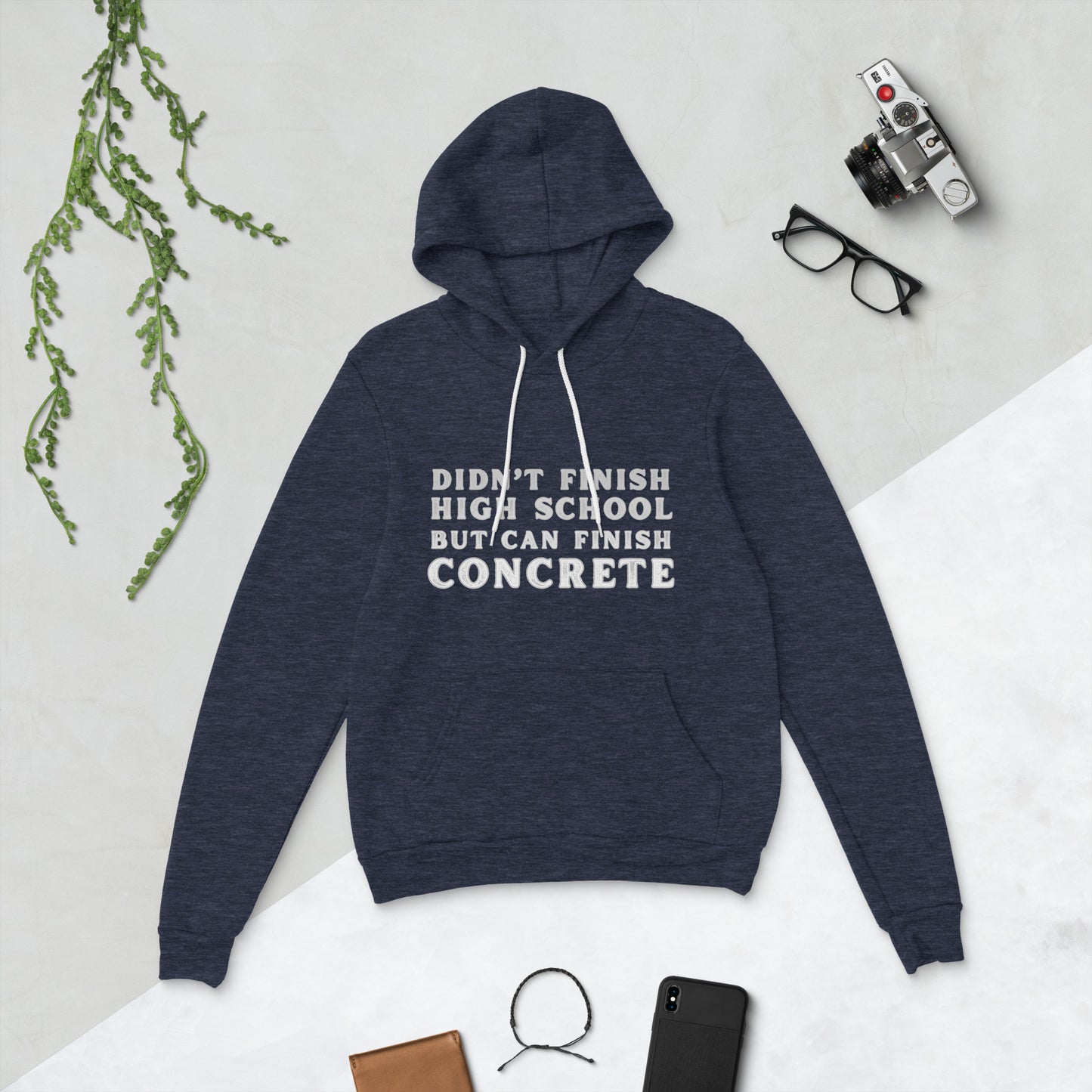 Funny Concrete Worker Construction Worker Unisex hoodie