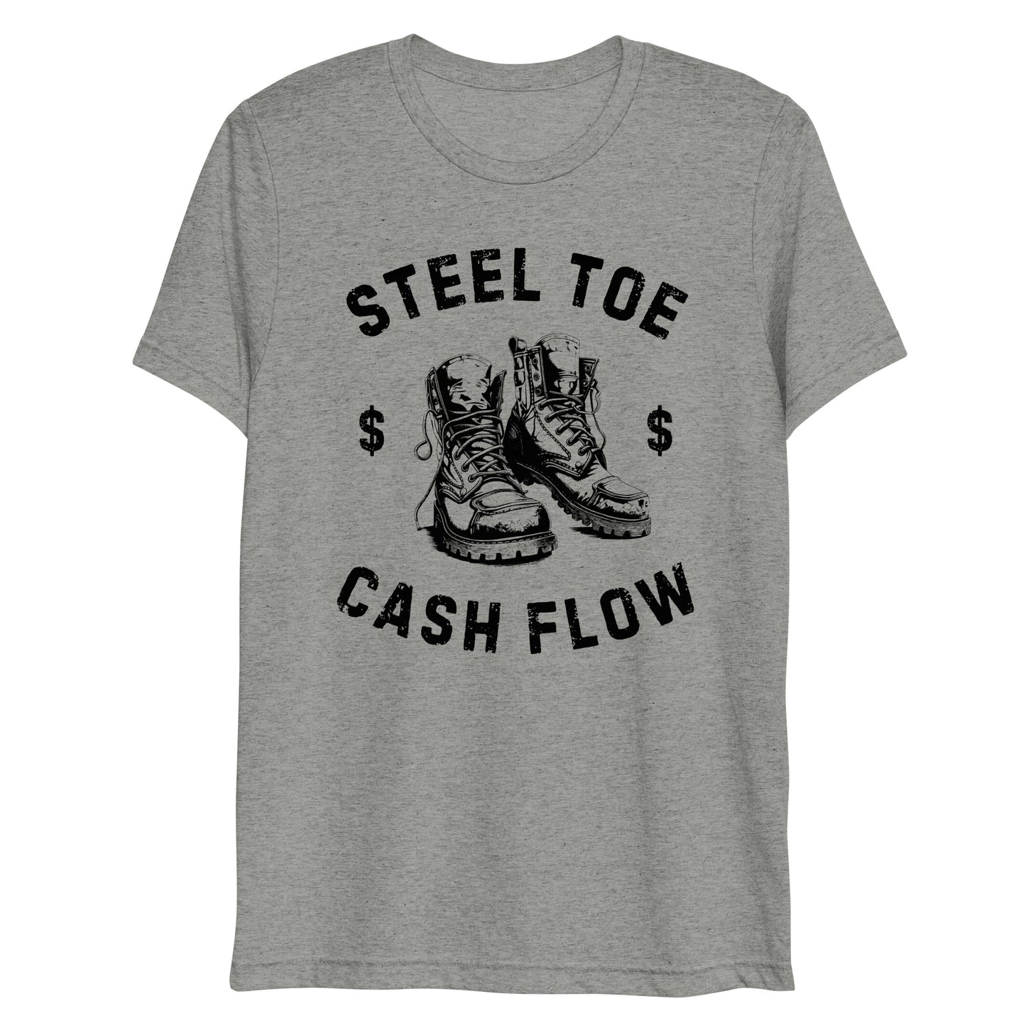 Steel Toe Blue Collar Worker Cash Flow, Short sleeve t-shirt