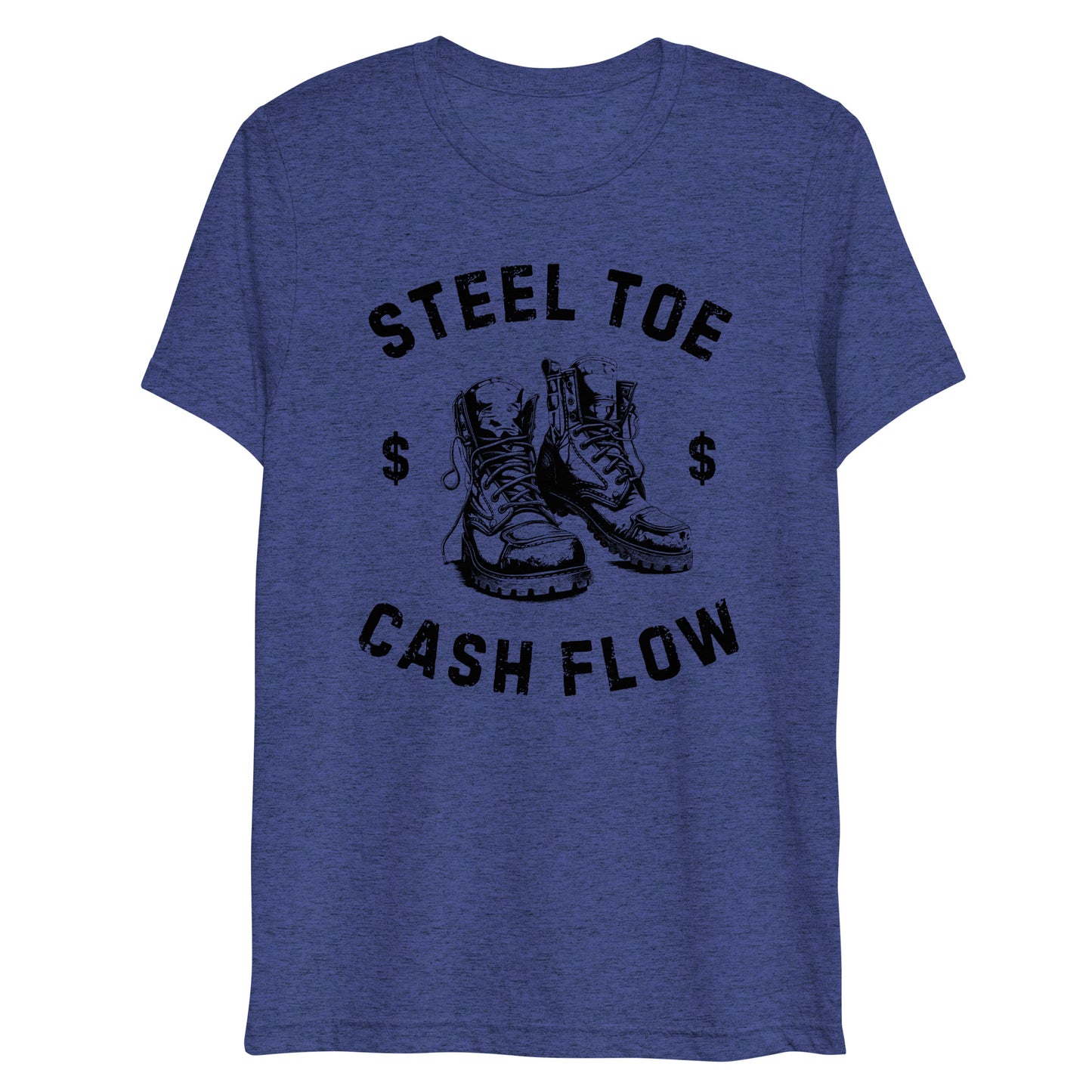 Steel Toe Blue Collar Worker Cash Flow, Short sleeve t-shirt