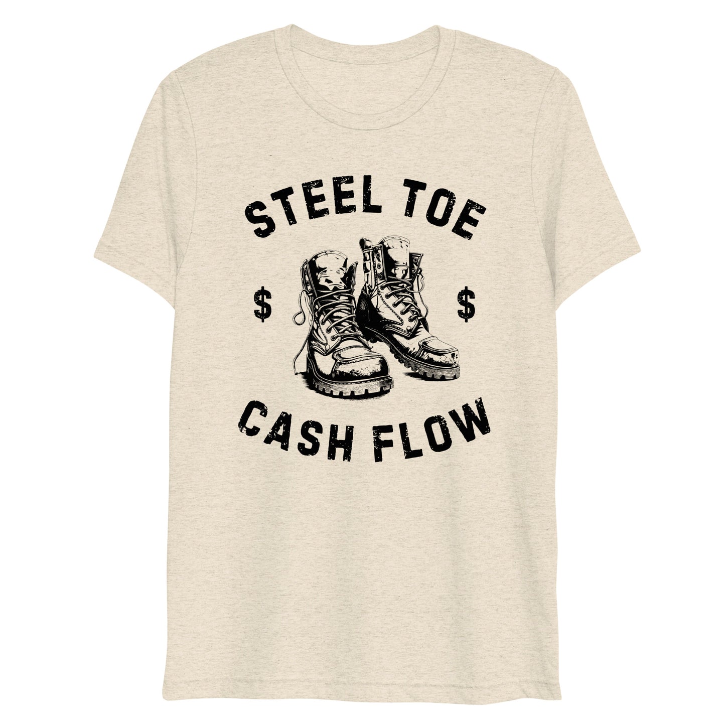 Steel Toe Blue Collar Worker Cash Flow, Short sleeve t-shirt