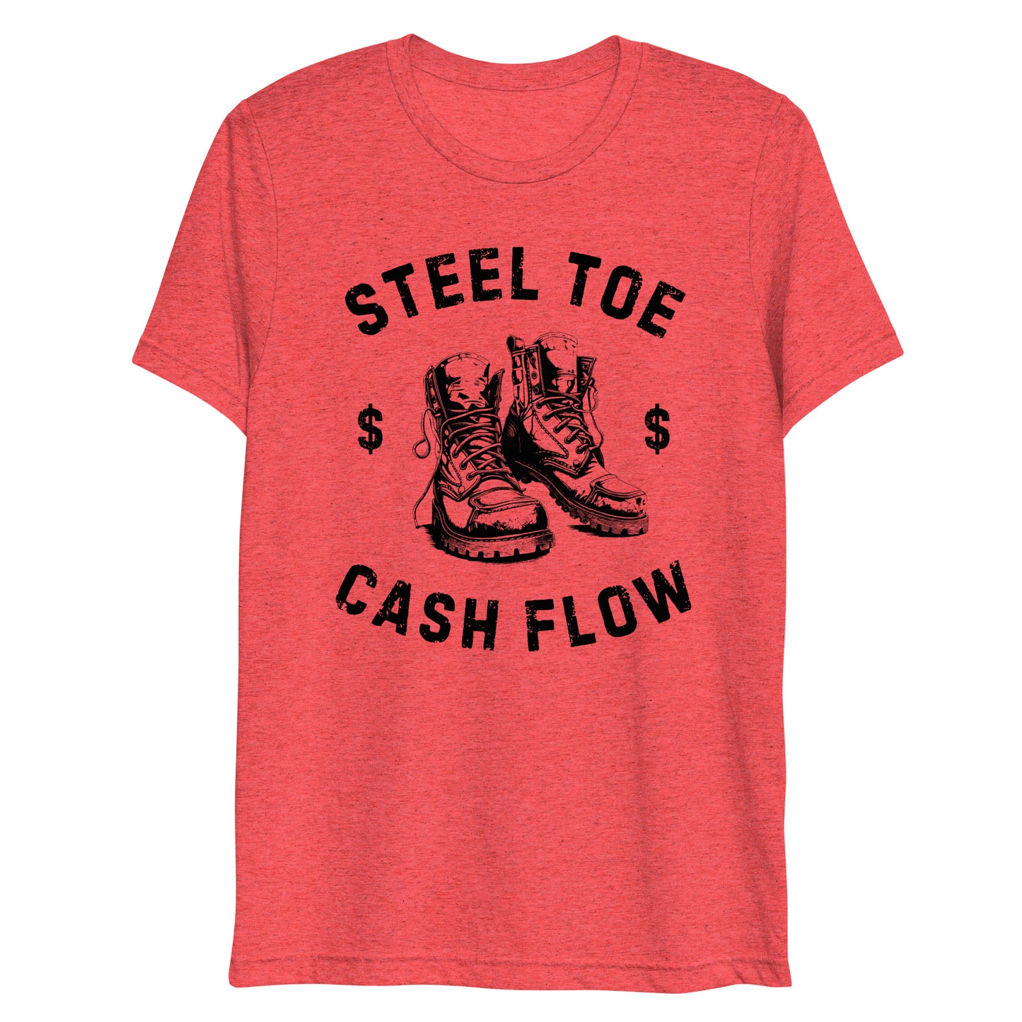 Steel Toe Blue Collar Worker Cash Flow, Short sleeve t-shirt