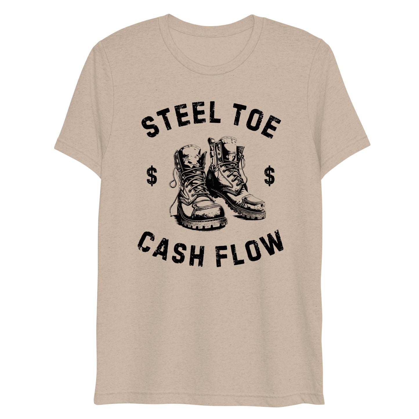 Steel Toe Blue Collar Worker Cash Flow, Short sleeve t-shirt