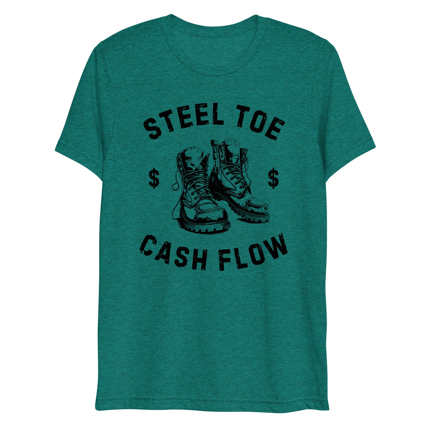 Steel Toe Blue Collar Worker Cash Flow, Short sleeve t-shirt